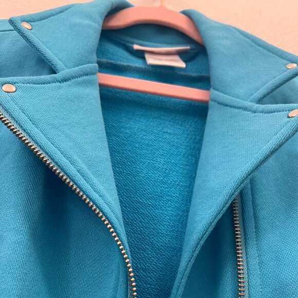 American Girl Bright Blue Zip Jacket - Excellent Condition - Picture 6 of 11